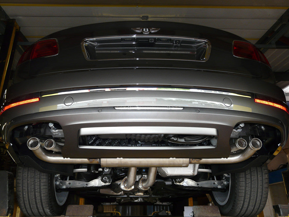 QuickSilver Bentley Bentayga W12 Sport Exhaust with Sound Architect 2020