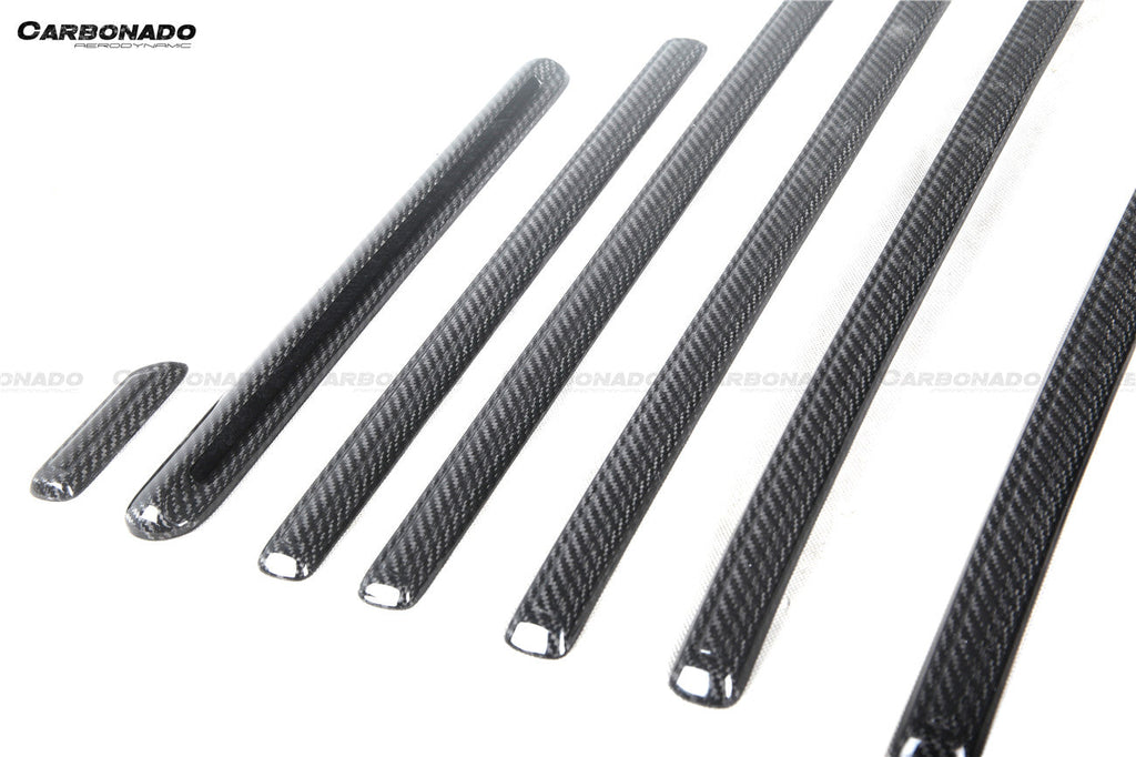 2018-2024 Mercedes Benz G550 & G63 AMG W464 G-Wagon BR-G900 Style Dry Carbon Body Line Trims