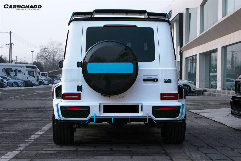 2018-2024 Mercedes Benz G500 G63 AMG W464 G-Wagon BR-G900 Style Dry Carbon Fiber Rear Roof Spoiler