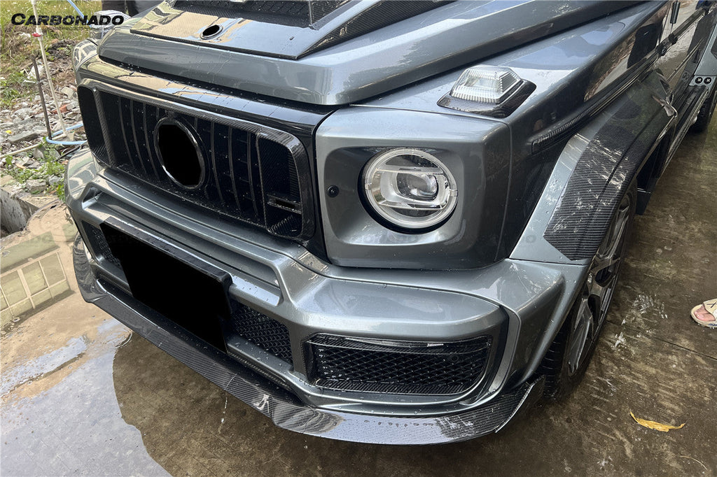 2018-2024 Mercedes Benz G63 AMG G550 W464 G-Wagon BR-G900 Style Dry Carbon Turn Lights Cover