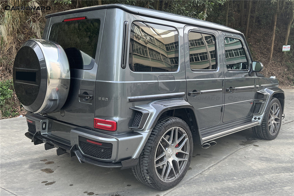 2018-2024 Mercedes Benz G500 G63 AMG W464 G-Wagon BR-G900 Style Dry Carbon Body Line Trims