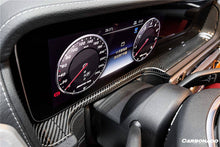 Load image into Gallery viewer, 2019-2022 Mercedes Benz W464 G550/G63AMG G-Class Dry Carbon Fiber Screen Surround Panel Replacement - Carbonado Aero