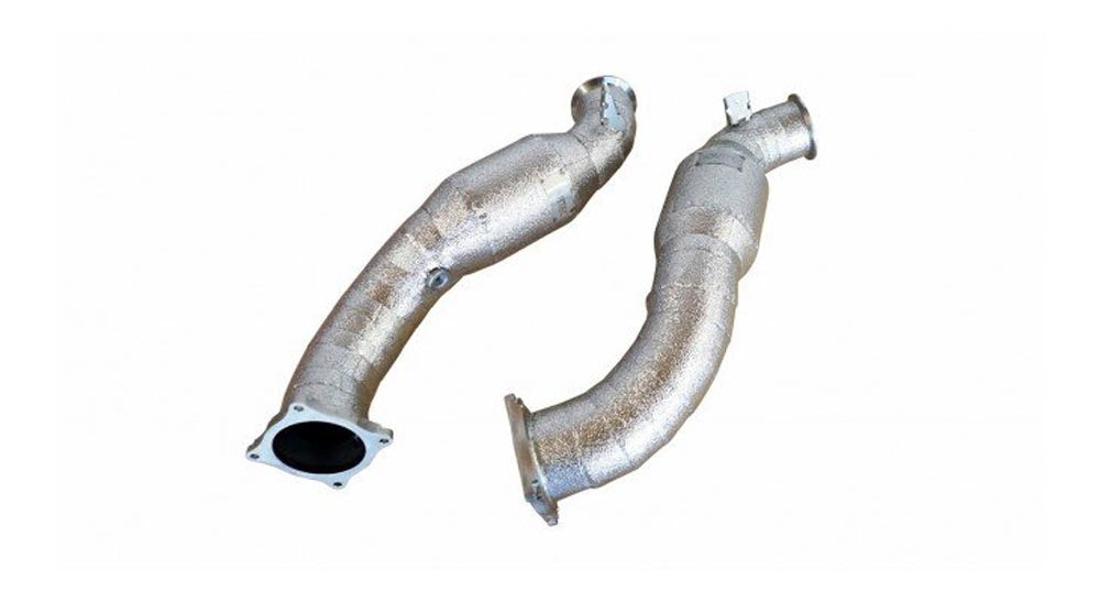 Novitec Stainless Steel Cat Pipes w/Heat Protection McLaren 765LT 2021+
