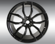 Load image into Gallery viewer, Novitec MC1 Forged Front Wheel Black 20x9 McLaren 540C 16-19