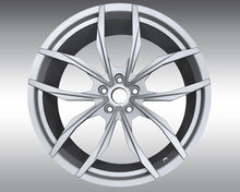 Load image into Gallery viewer, Novitec MC1 Forged 12x21 Silver Rear Wheel McLaren 720s 17-19