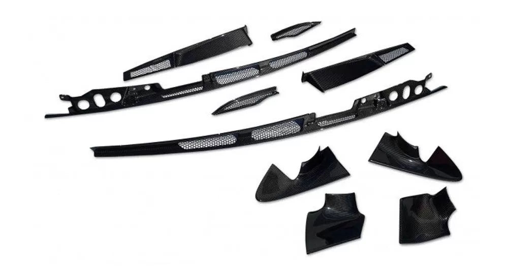 Novitec 10 Piece Side Air Intake Kit Visible Carbon Coupe McLaren 765LT 2021-2022