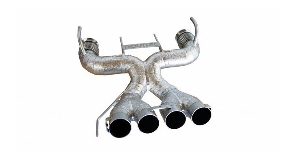 Novitec Stainless Steel Exhaust System McLaren 765LT 2021+