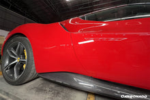 Load image into Gallery viewer, 2022-UP Ferrari 296 GTB OEM Style Dry Carbon Fiber Side Skirts