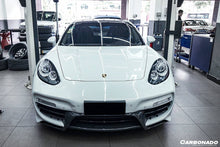 Load image into Gallery viewer, 2013-2016 Porsche Panamera 970.2 CAT Style Front Bumper - Carbonado