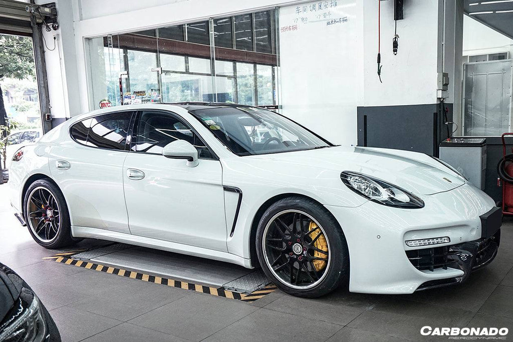 2013-2016 Porsche Panamera 970.2 CAT Style Front Bumper - Carbonado Aero