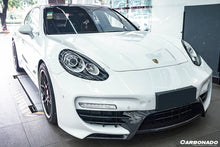 Load image into Gallery viewer, 2013-2016 Porsche Panamera 970.2 CAT Style Front Bumper - Carbonado Aero