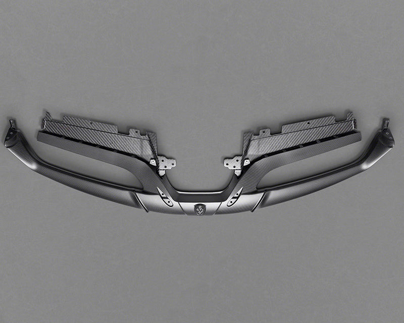 Capristo Carbon Front Spoiler Gloss Finish Ferrari 488 GTB | GTS 2015-2020