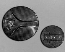 Load image into Gallery viewer, Capristo Carbon Gas Cap Gloss Finish Ferrari 488 GTB 2015-2020