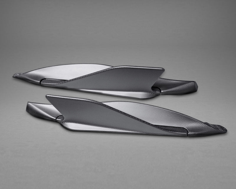 Capristo Carbon Side Fins Gloss Finish Ferrari 488 GTB 2015-2020