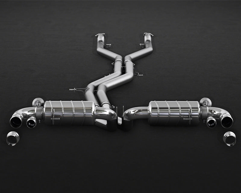 Capristo Valved Exhaust System Package with CES-3 Remote Bentley Bentayga 2016-2021