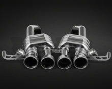 Load image into Gallery viewer, Capristo Valve Exhaust System with Adapter for OEM Post Cat Pipes with Remote Chevy Corvette C7 Z06 2015-2016