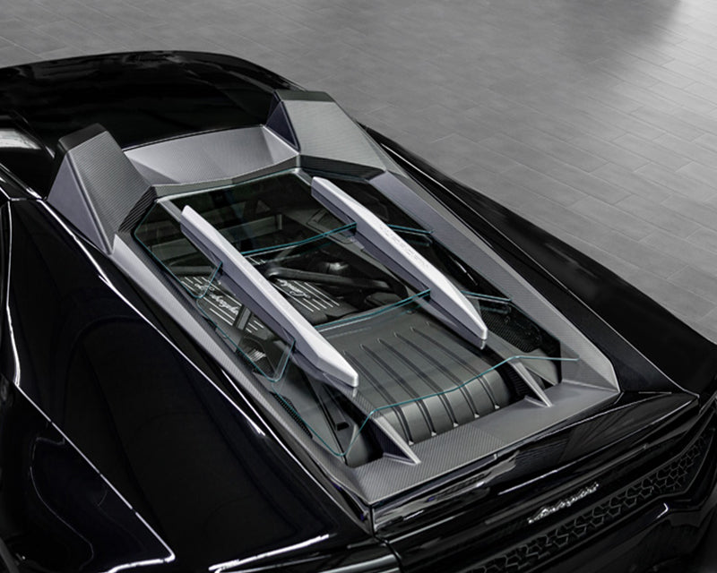 Capristo Gloss Finished Carbon Engine Cover Lamborghini Huracan LP610-4 2015-2019