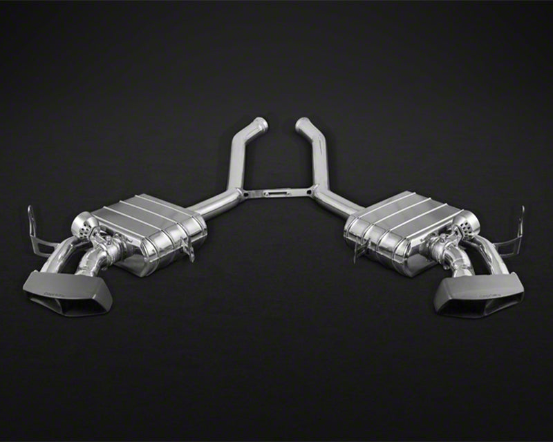 Capristo Valved Exhaust System Package with CES-3 Remote and Milled Tips Mercedes-Benz ML63 AMG 2007-2011