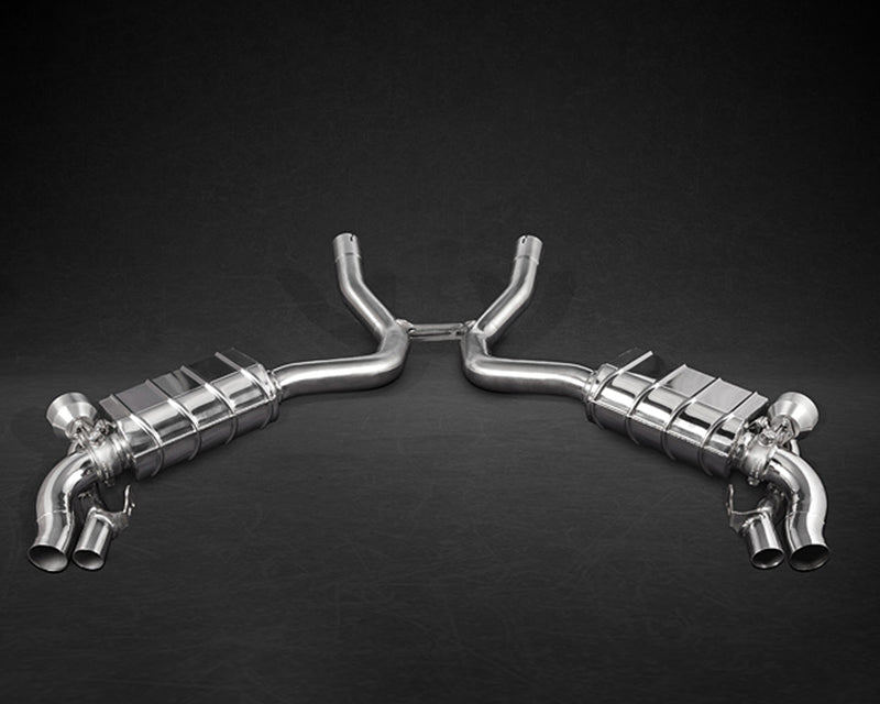 Capristo Valved Exhaust System Package with CES-3 Remote Mercedes-Benz S63 AMG