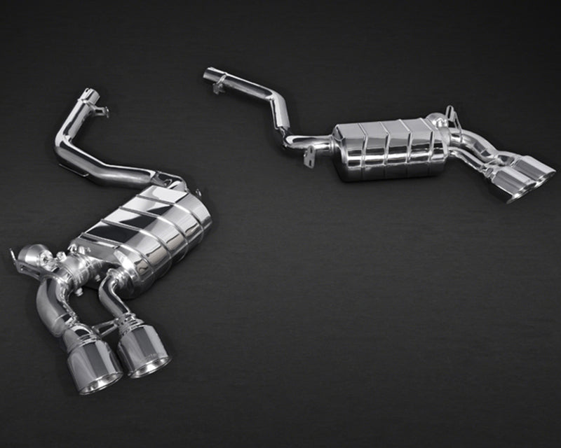 Capristo Valved Exhaust System with Middle Silencer Replacement Pipes BMW X5M | X6M 2015-2018
