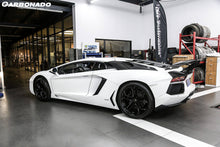 Load image into Gallery viewer, 2011-2021 Lamborghini Aventador LP700 LP740 Coupe &amp; Roadster BKSS Style Carbon Fiber Rear Side Scoops - Carbonado