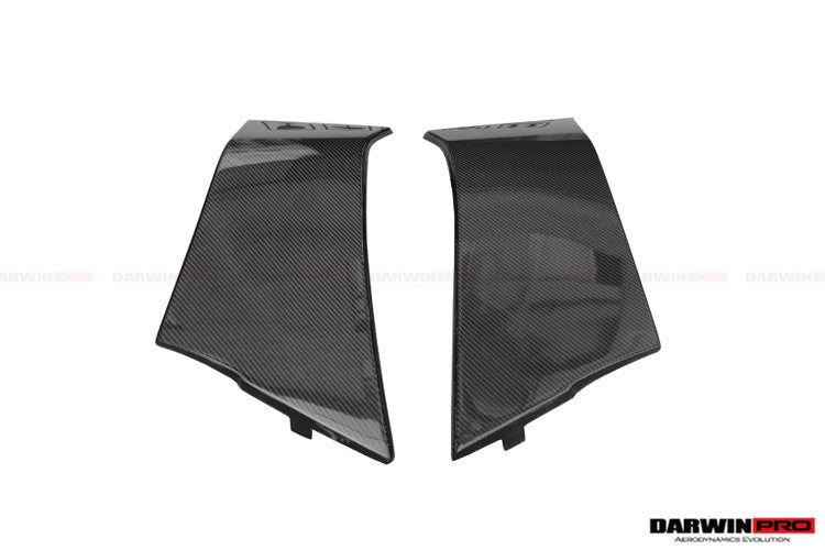 2011-2016 Lamborghini Aventador LP700 Coupe BKSS Style Carbon Fiber Quarter Panel Fender Vent Inside - DarwinPRO Aerodynamics