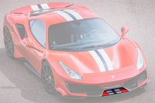 Load image into Gallery viewer, 2018-2022 Ferrari 488 Pista Carbon Fiber Front Bumper Low Center Chin Splitter - DarwinPRO Aerodynamics