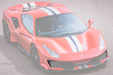 Load image into Gallery viewer, 2018-2022 Ferrari 488 Pista Carbon Fiber Front Bumper Vent Canards - DarwinPRO Aerodynamics