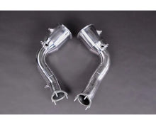 Load image into Gallery viewer, Capristo Exhaust 250 Cell Catted Downpipes w/ OE OPF/GPF Audi RS6 C8 2019-2022