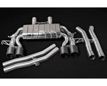 Load image into Gallery viewer, Capristo Exhaust OE Actuators Valved Exhaust System w/ Mid Silencer Race Pipe 200 Cell OPF/GPF Replacement &amp; Carbon Tips BMW M4 G82 2021-2022