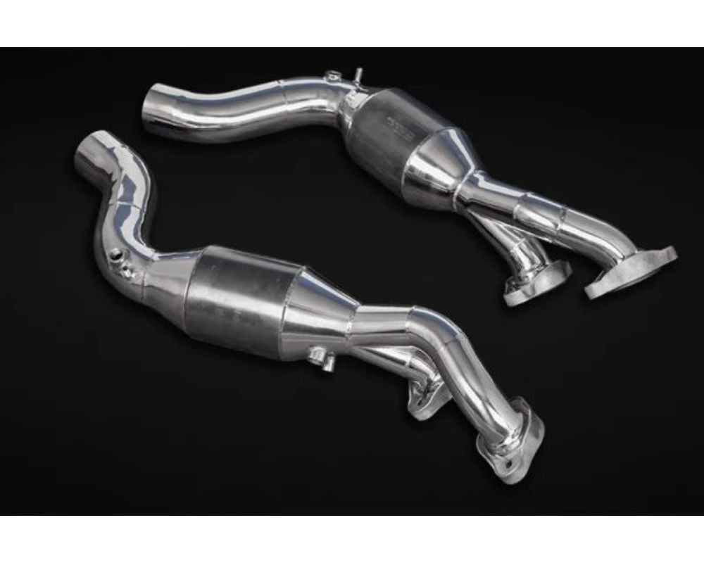 Capristo Exhaust 250 Cell Sports Cats w/ Heat Blankets Ferrari Enzo 2002-2005