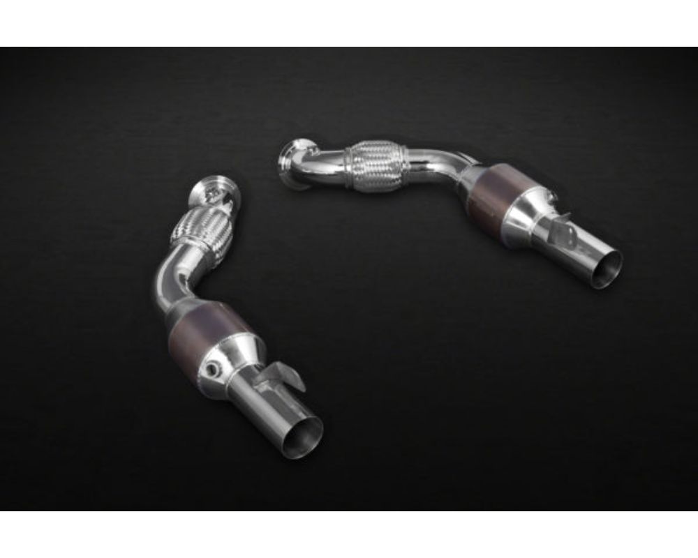 Capristo Exhaust 250 Cell Sports Cats w/ Heat Blankets Ferrari 488 GTB | Pista 2019-2021