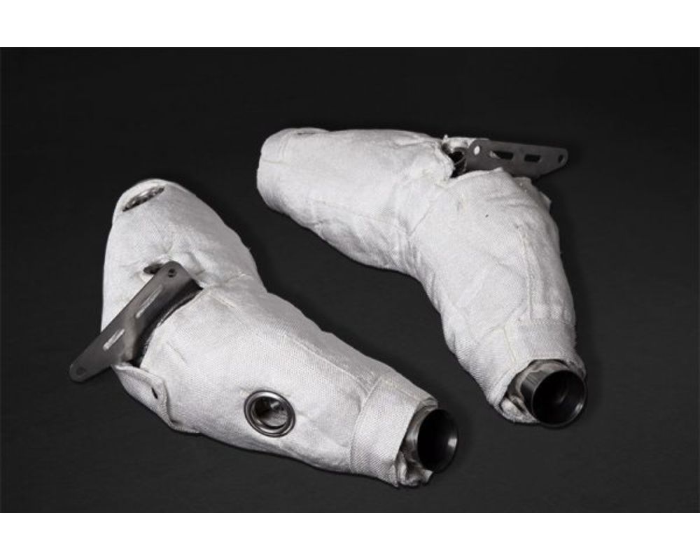 Capristo Exhaust 250 Cell Sports Cats w/ Heat Blankets Ferrari F8 2020-2022