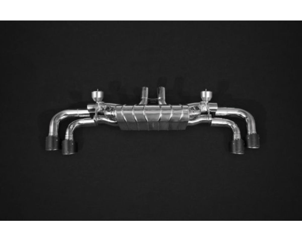 Capristo Exhaust Valved Exhaust System w/ Middle Silencer Spare, Carbon Tips & CES3 Lamborghini Urus 2018-2023