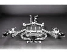 Load image into Gallery viewer, Capristo Exhaust OE Actuators Valved Exhaust System w/ Mid-Pipes &amp; Cat Race Pipe Mercedes AMG GTR 2017-2021