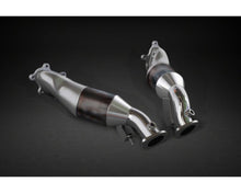 Load image into Gallery viewer, Capristo Exhaust 250 Cell Sports Cats Downpipes Nissan GTR 2007-2016