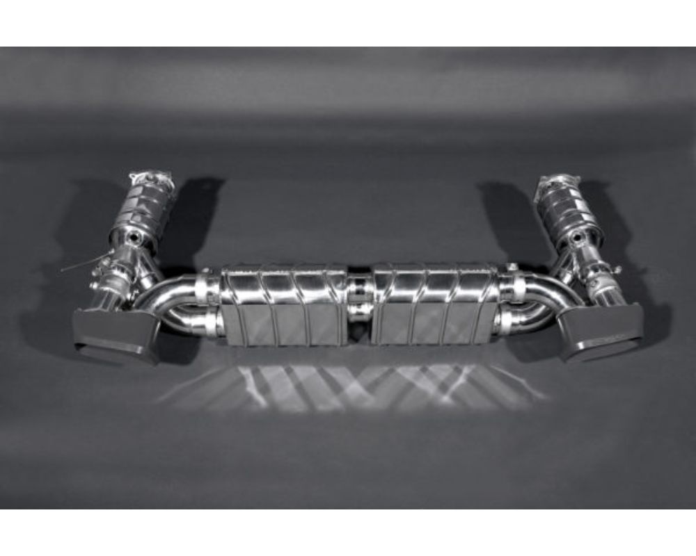 Capristo Exhaust Valved Exhaust System w/ 250 Cell Sports Cats & CES3