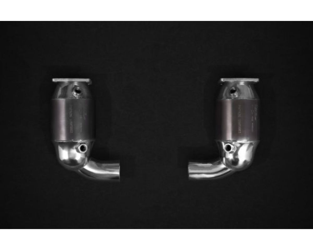 Capristo Exhaust 250 Cell Sports Cats For OEM/Capristo Porsche 991.2 Turbo 2017-2019