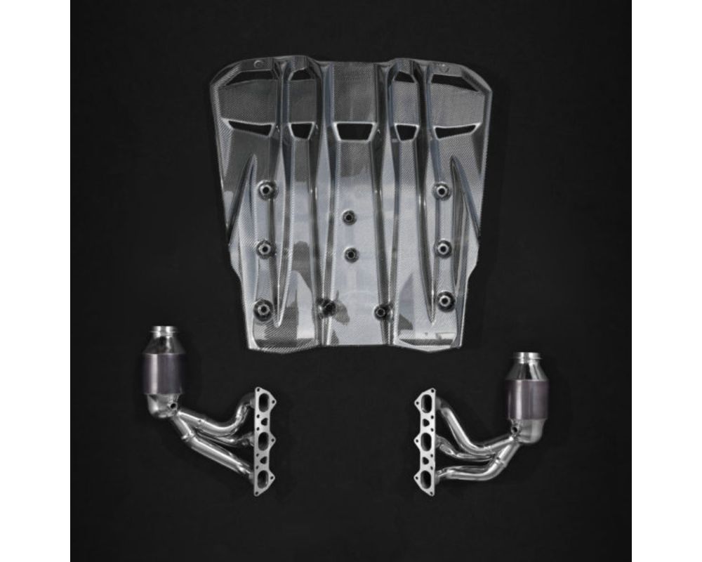 Capristo Exhaust Headers w/ 250 Cell Sports Cat Porsche 991.2 GT3RS 2017-2019