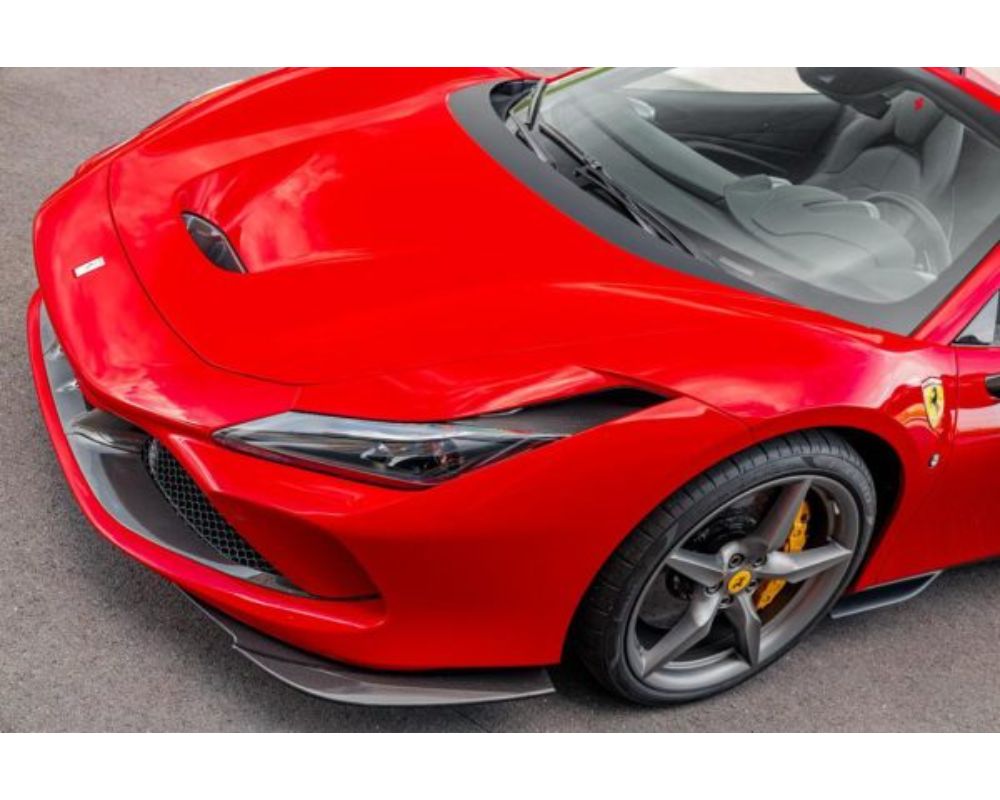 Capristo Exhaust Carbon Fiber Side Air Guides Ferrari F8 Tributo | Spider 2020-2022