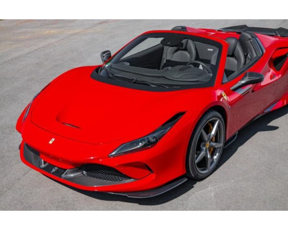 Capristo Exhaust Carbon Fiber Front Spoiler & Side Air Guides Set Ferrari F8 Tributo | Spider 2020-2022