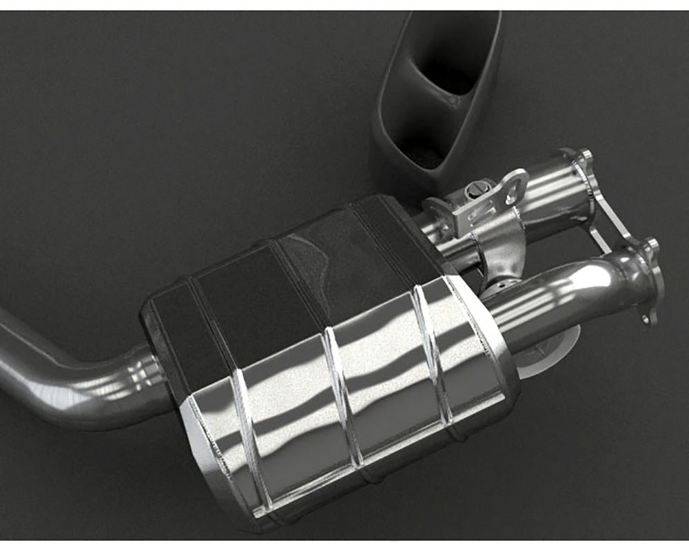Capristo Valved Exhaust w/ Mid Pipes Porsche 970 Panamera Executive Turbo | Turbo S