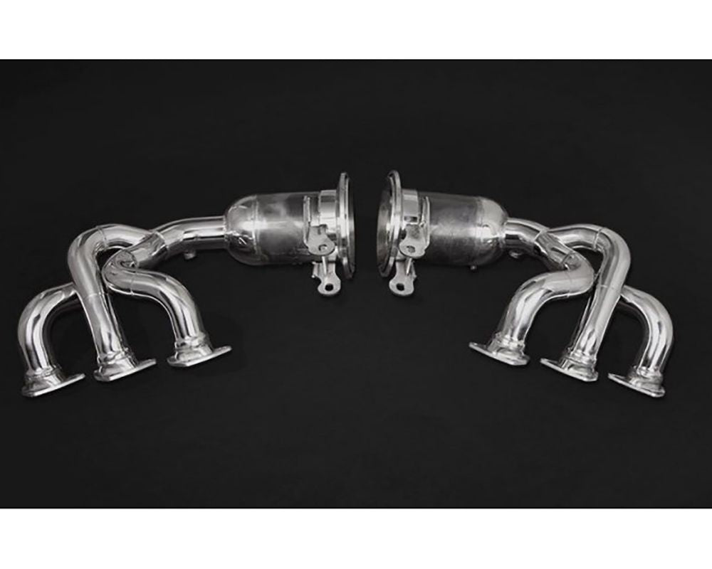 Capristo Cat/OPF Replacement OE Muffler 250 Cell Headers Porsche 992 GT3
