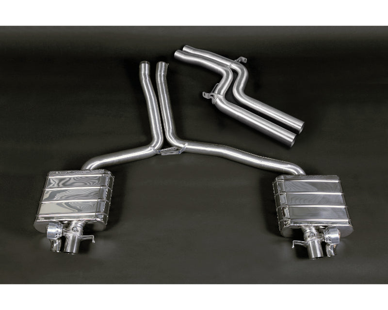 Capristo Valved Exhaust with Mid-Silencer Race Pipes Audi RS5 B8 2017-2023