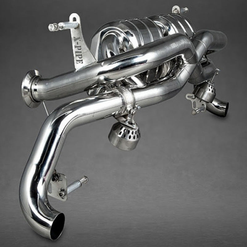 Capristo X-Pipe Exhaust System w/CES3 Remote Audi R8 Gen1 V10 2006-2012