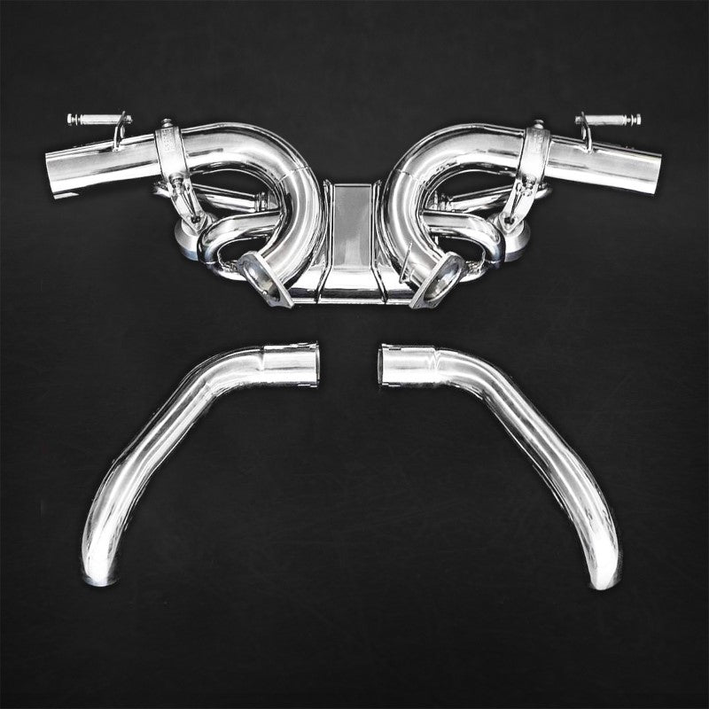 Capristo Valved Exhaust System w/OEM Control Audi R8 V10 Gen2 Facelift EU Market OPF 2020+