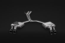 Load image into Gallery viewer, Capristo Exhaust High Performance Exhaust Mid-Silencer Race Pipes Black Audi S4 | S5 B9 F5 2018-2023