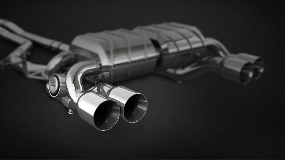 Capristo Exhaust Catback Valved Exhaust System with Remote & Stainless Tips BMW M3 | M4 2015-2020