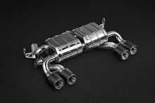 Load image into Gallery viewer, Capristo Exhaust Catback Valved Exhaust System Remote Carbon Fiber Tips Black BMW M3 F80 | M4 F82/83 2015-2020
