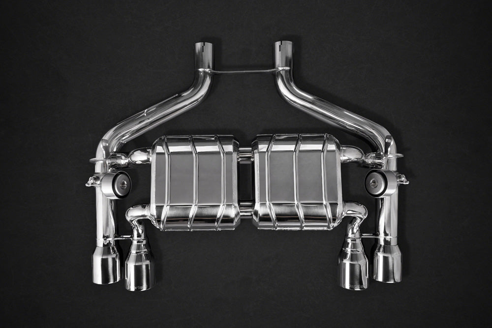 Capristo Exhaust Twin Sound Exhaust System with Stainless tips BMW M2 F87 2016-2021